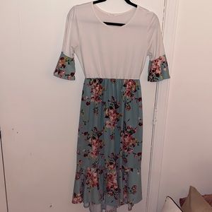 Reborn J, size small, midi dress